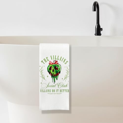 Halloween Witchy Kitchen Towels - Spooky Halloween Dish Tea Hand Towel - Option 5