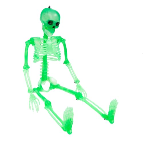 Luminous Halloween Skeleton Pendant Decor Green Glow Horror Prop