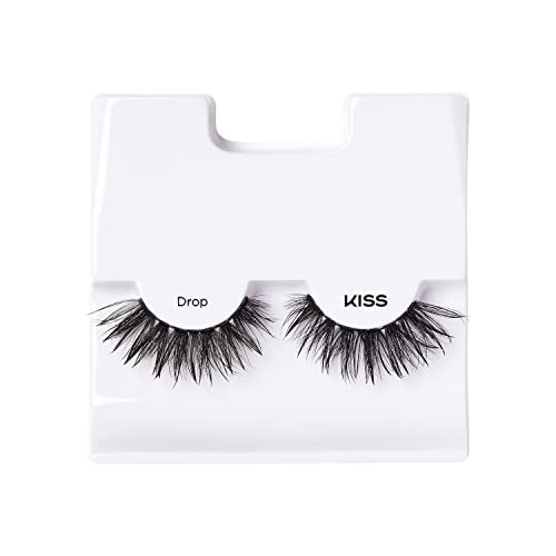False Eyelashes with Wet Look & Boosted Volume - Drop of 1 Pair by KISS