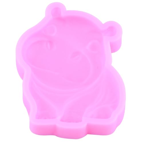 3D Hippo Silicone Mold for Cake Decor Chocolate Candy Gumpaste