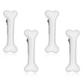 Bone Hair Clips Set - White Dog Bone Hairpins for Women, Party & Costume