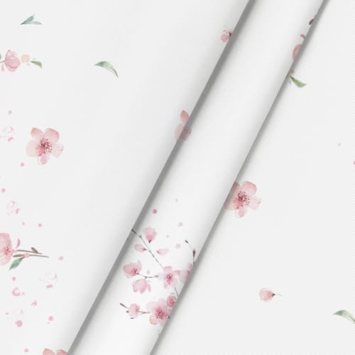 Horaldaily Pink Cherry Blossom Spring Tablecloth 60x60 Inch Square