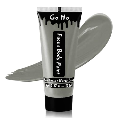 Water-Based Zombie Makeup Face & Body Paint - Washable, Non-Toxic, 2.37 oz - Zombie Makeup