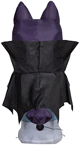 Bluey Halloween Inflatable - 3.5 Ft Lighted Vampire Yard Decoration with Jack O'Lantern - Bluey Halloween