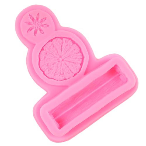 Winter Spices Silicone Mold Set - Lemon Slice, Star Anise, Cinnamon Stick - Style B