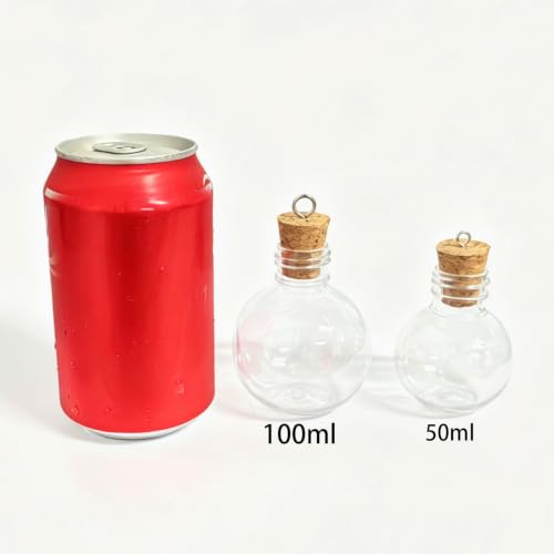 Mini Plastic Potion Bottles with Corks & Accessories - Variation B