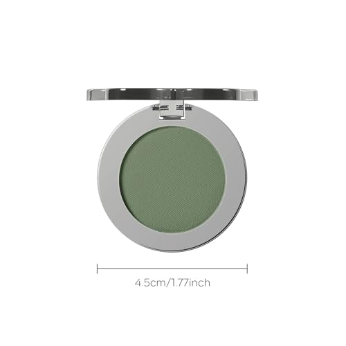 KYDA Moss Green Matte Eyeshadow Single - Crease-Proof, High Pigment, Lightweight #104