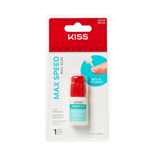 Nail Glue - Fast Drying Adhesive for Fake Nails & Repairs - 1 Pack
