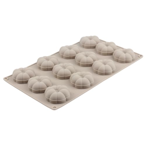 Halloween Pumpkin Silicone Candy Molds - 12 Cavities Food-Grade Baking Mold