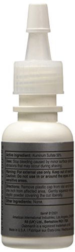 Styptic Powder for Minor Surface Cuts & Razor Nicks - 0.25 oz