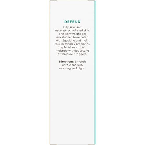 Burt’s Bees Clear and Balanced Skin Balancing Gel Cream With Squalane and Prebiotic, Gel Moisturizer for Breakout-Prone Skin, 1.8 oz. Bottle
