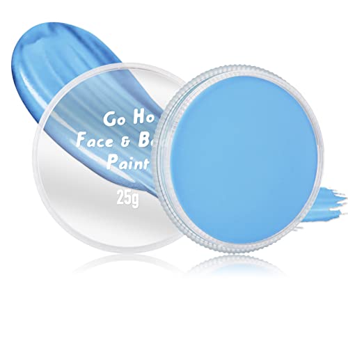 Light Blue Washable Face & Body Paint for Halloween & Cosplay - 25g