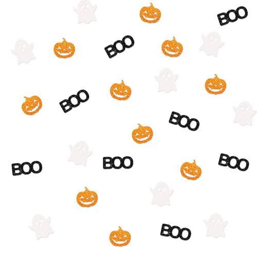 Halloween Ghost Confetti for Party Decorations - 120 Pieces