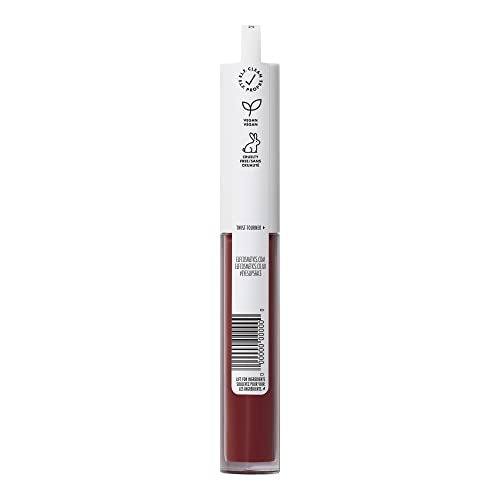 e.l.f. Lip Lacquer Black Cherry - Vegan, Non-Sticky Lip Gloss with Sheer Shine