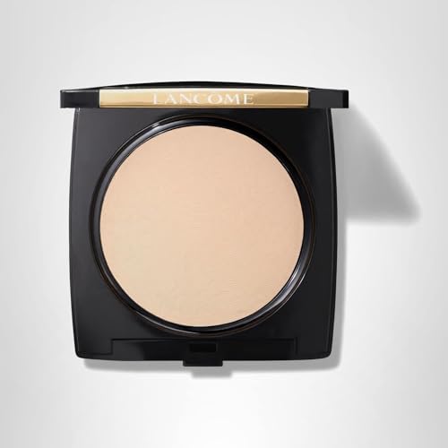 Lancôme Dual Finish Powder Foundation - Natural Finish, Sheer-to-Full Coverage, Longwear Powder Foundation, Controls Shine - 220 Buff II Cool