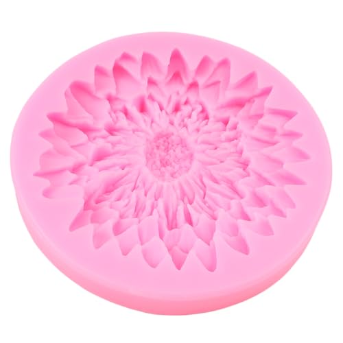 Dahlia Silicone Flower Mold - Chrysanthemum Style E for Cake Decorating