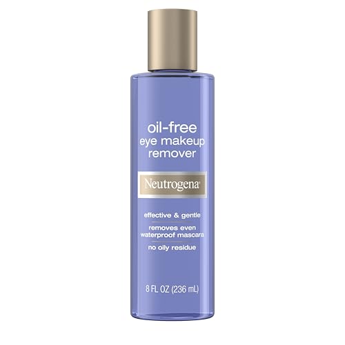 Neutrogena Oil-Free Eye Makeup Remover 8 Fl Oz - Gentle Waterproof Makeup Remover