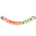 Summerween Banner Decor Halloween Summer Garland Party Decoration