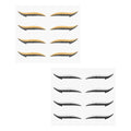 Glitter Eye Line Strips - Adhesive Instant Eyeliner Stickers for Eyes - Variation #03