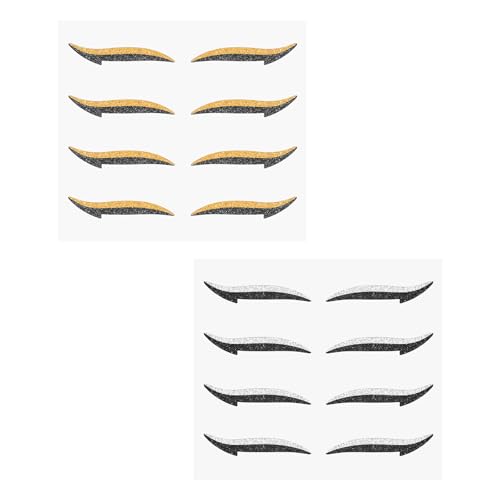 Glitter Eye Line Strips - Adhesive Instant Eyeliner Stickers for Eyes - Variation #03