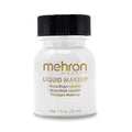 White Liquid Body & Face Paint - Professional Makeup for Body Art & Special FX - Glow & UV Reactive