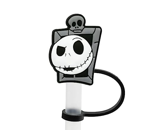 Halloween Bundle 6 Pack 10mm Silicone Straw Toppers Compatible With Stanley 30oz & 40oz Tumblers