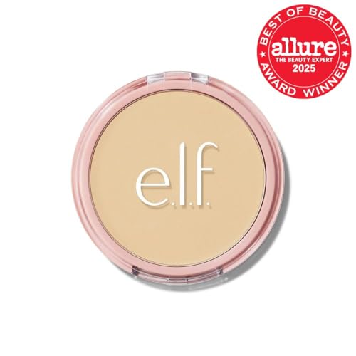 e.l.f. Halo Glow Powder Filter - Fair Warm, 0.35 oz, Buildable & Blurring Finishing Powder