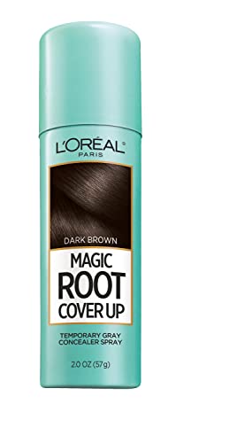 Root Concealer Spray for Gray Hair - Medium & Dark Brown, 2 Oz