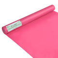 Fuchsia Plastic Table Cover Roll 40 Inch x 300 Feet Disposable Rectangular Tablecloth - Colorful Party Table Decor