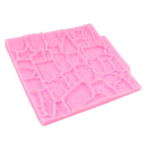 Brick Wall Texture Silicone Mold for Cake Decorating - Style F