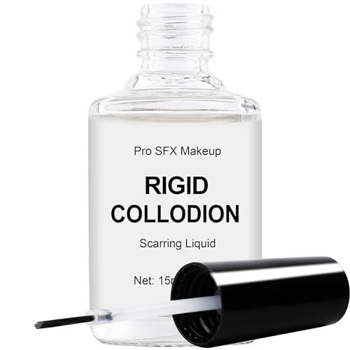 15ml Rigid Collodion Scar Wax Kit for SFX Makeup Halloween Stage Costume