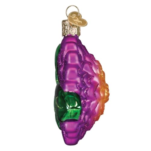Dahlia Glass Ornament for Christmas Tree Handcrafted Holiday Decoration, Garden Collection