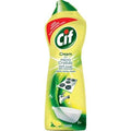 Cif Lemon Cream Cleaner with Micro Crystals 660ml - Multipurpose Kitchen & Bathroom Surface Cleaner