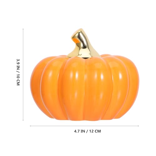 Ceramic Pumpkin Decorations for Home Halloween Thanksgiving Table Decor