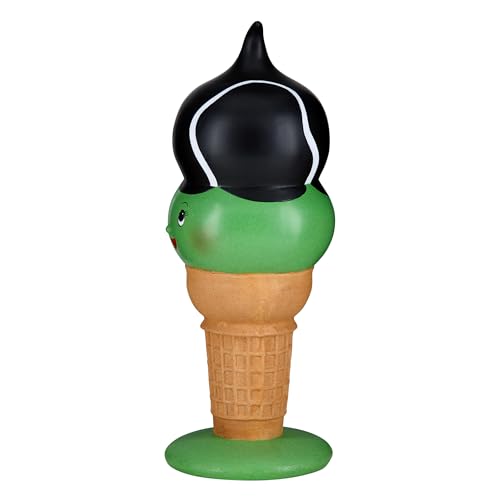 Halloween Frankenstein I-Scream Cone Tabletop Decoration - Orange, 14 Inch