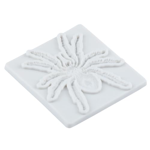 Halloween Spider Silicone Mold Set of 4 Spider Web & Spider Shapes - C