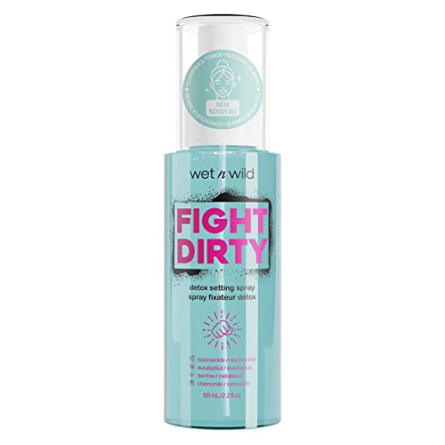 Wet n Wild Fight Dirty Detox Setting Spray Tea Tree & Chamomile 2.2 Fl Oz
