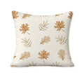 Fall Pillow Covers 18x18 Inch Pumpkin Decor Autumn Throw Pillow Case - White Fall1