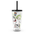 Tervis 24oz Double Walled Insulated Travel Cup with Straw Lid - Beetlejuice Group