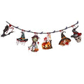 Halloween Decorations Happy Halloween Banner Garland A - Indoor Spooky Party Decor