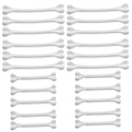 50Pcs Bone-Shaped Cocktail Skewers Halloween Drink Stir Sticks for Bars & Parties