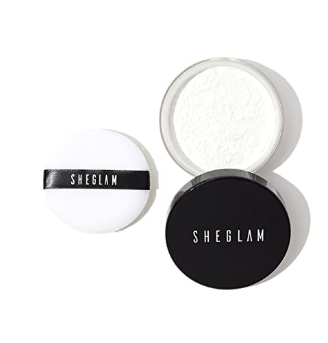 Sheglam Translucent Setting Powder - Oil Control, Flawless Finish, No Talc