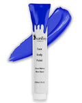 Cream Royal Blue Face & Body Paint Tube - Hypoallergenic Water-Based Makeup for Cosplay Halloween