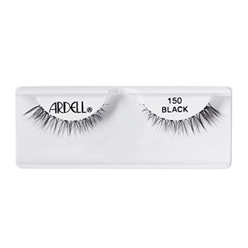 Soft Touch 150 False Eyelashes - Natural Look Strip Lashes, Lightweight Tapered Tips, 4 Pack