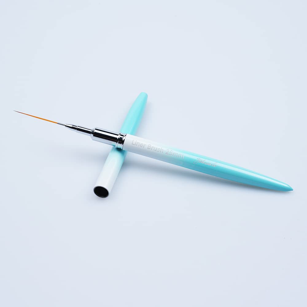 YIHUALE Nail Art Design Pen Painting Tools - DIY Manicure & Professional Salon Set (Blue and White)