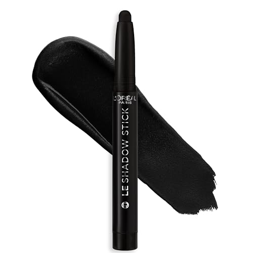 Eyeshadow Stick Black Matte - Blendable, Smudge-Resistant, 0.05 Oz - All Night Black