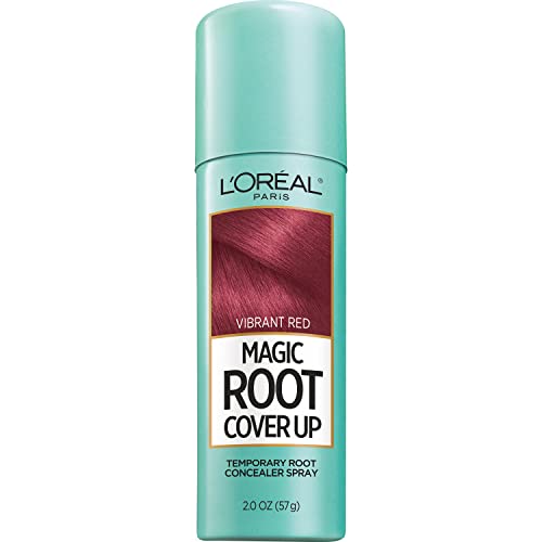 Temporary Hair Root Concealer Spray - Red & Natural Shades Bundle