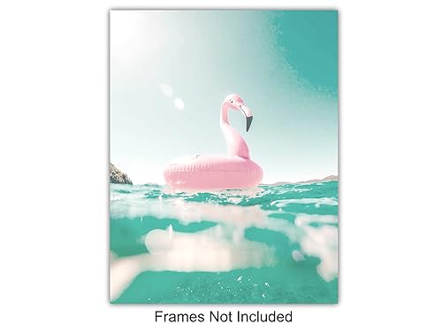 Beach Ocean Wall Art - Tropical Coastal Decor - Unframed Sea View Print - 8x10