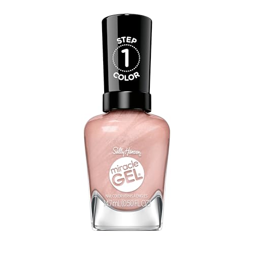 Sally Hansen Miracle Gel Nail Polish Supercharged Glam Show Stop Pearl - 0.5 Fl Oz