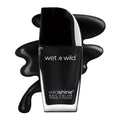 Wet n Wild Wild Shine Nail Polish - Black Crème - 0.41 Fl Oz - Pack of 1